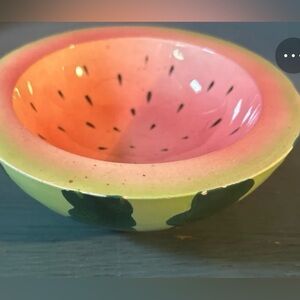 Vintage 1958 Holt Howard Ceramic Watermelon Bowl | Mid Century Modern